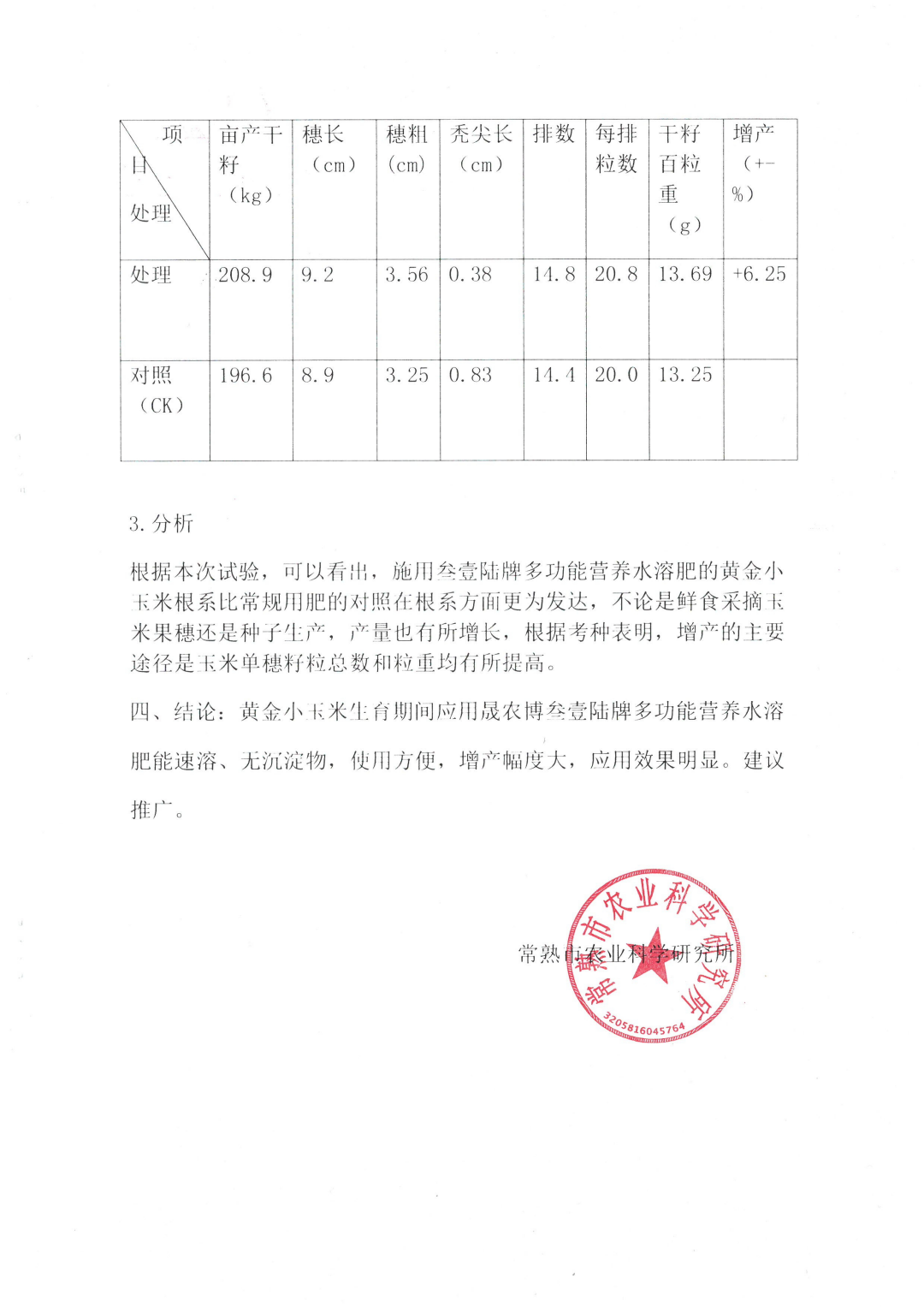 测产报告 05